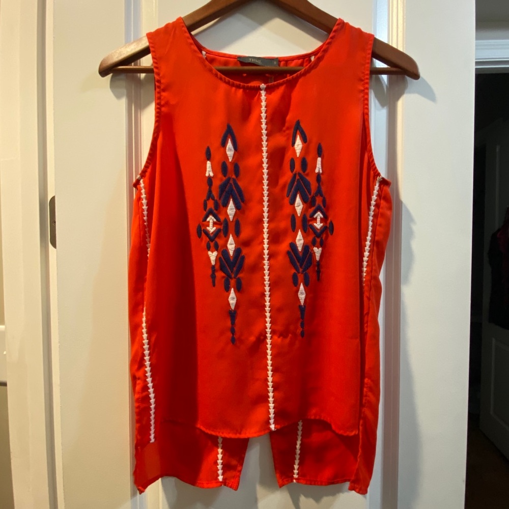 Tank top blouse